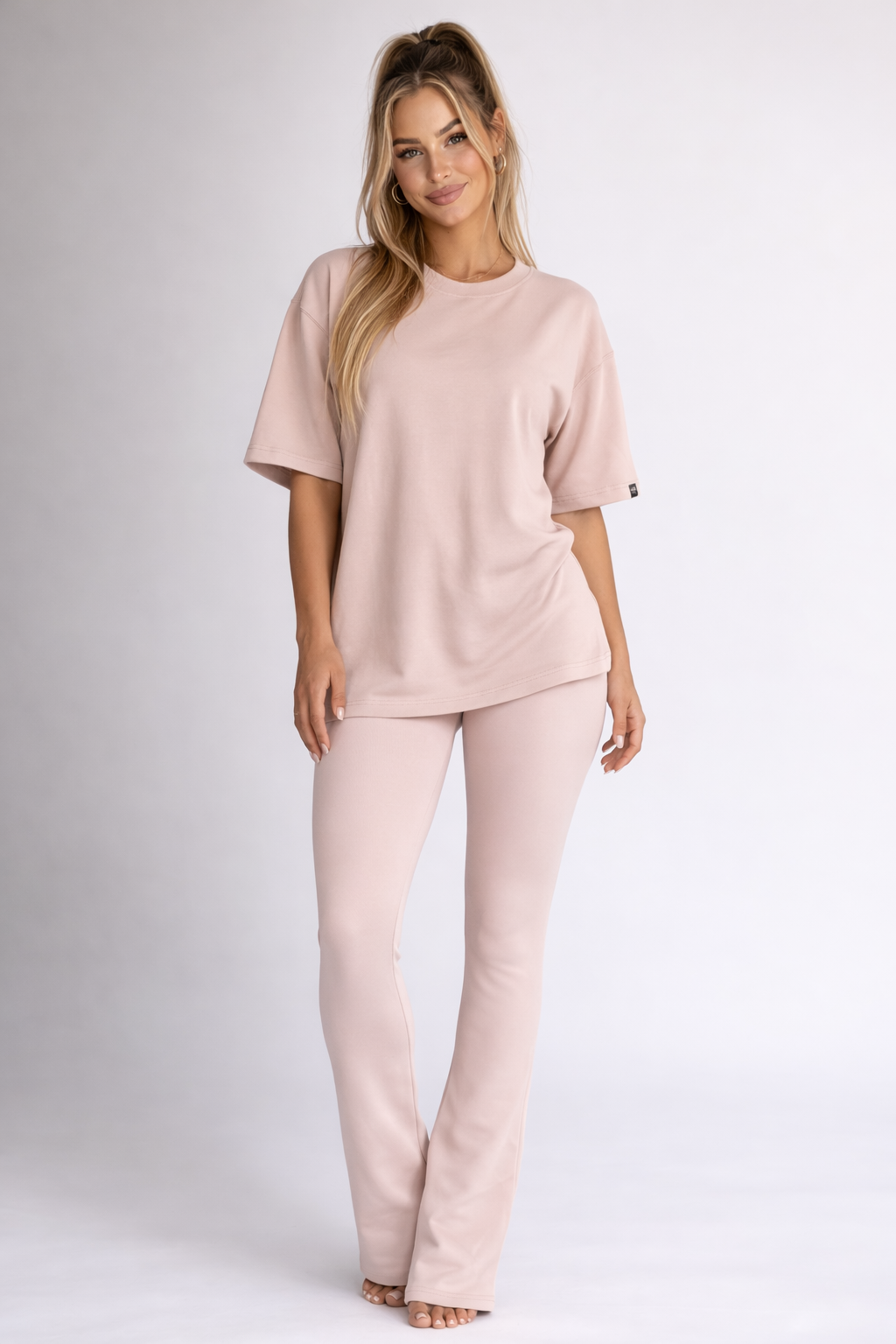 Blush Flare Leggings