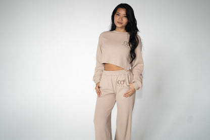 Knitted Waffle Loungewear Set