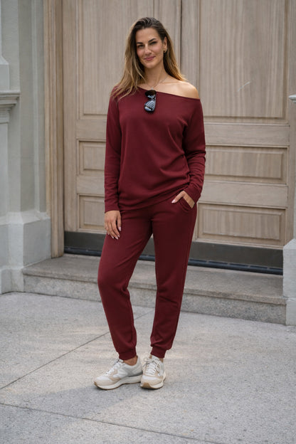 Cozy Off-Shoulder Sweater