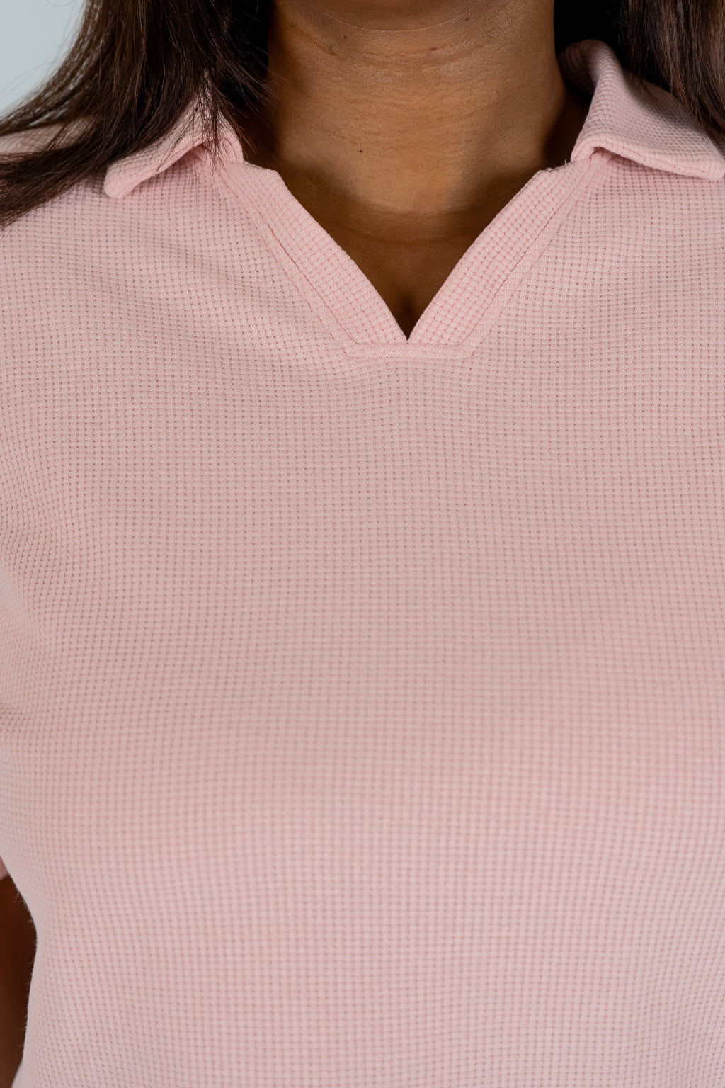 V-Neck Waffle Set