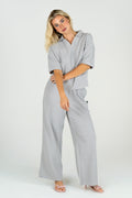 V-Neck Waffle Set
