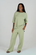 Soft Ribbed Lounge Set