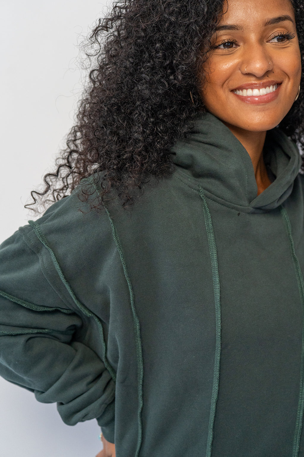 Cotton Hoodie Dress