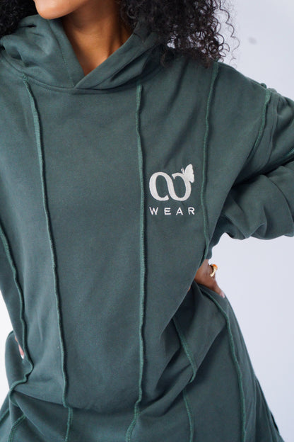 Cotton Hoodie Dress