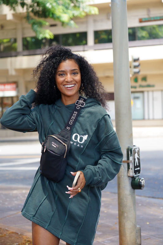 Cotton Hoodie Dress