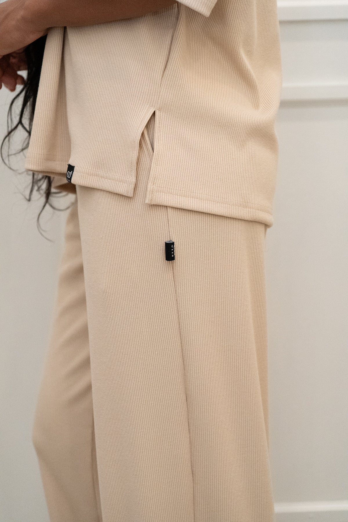 Soft Ribbed Lounge Set