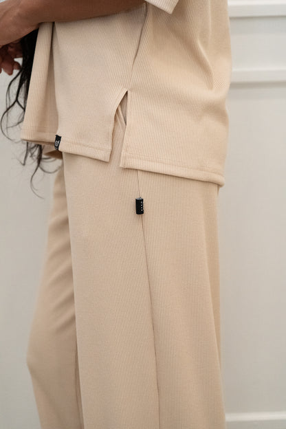 Soft Ribbed Lounge Set