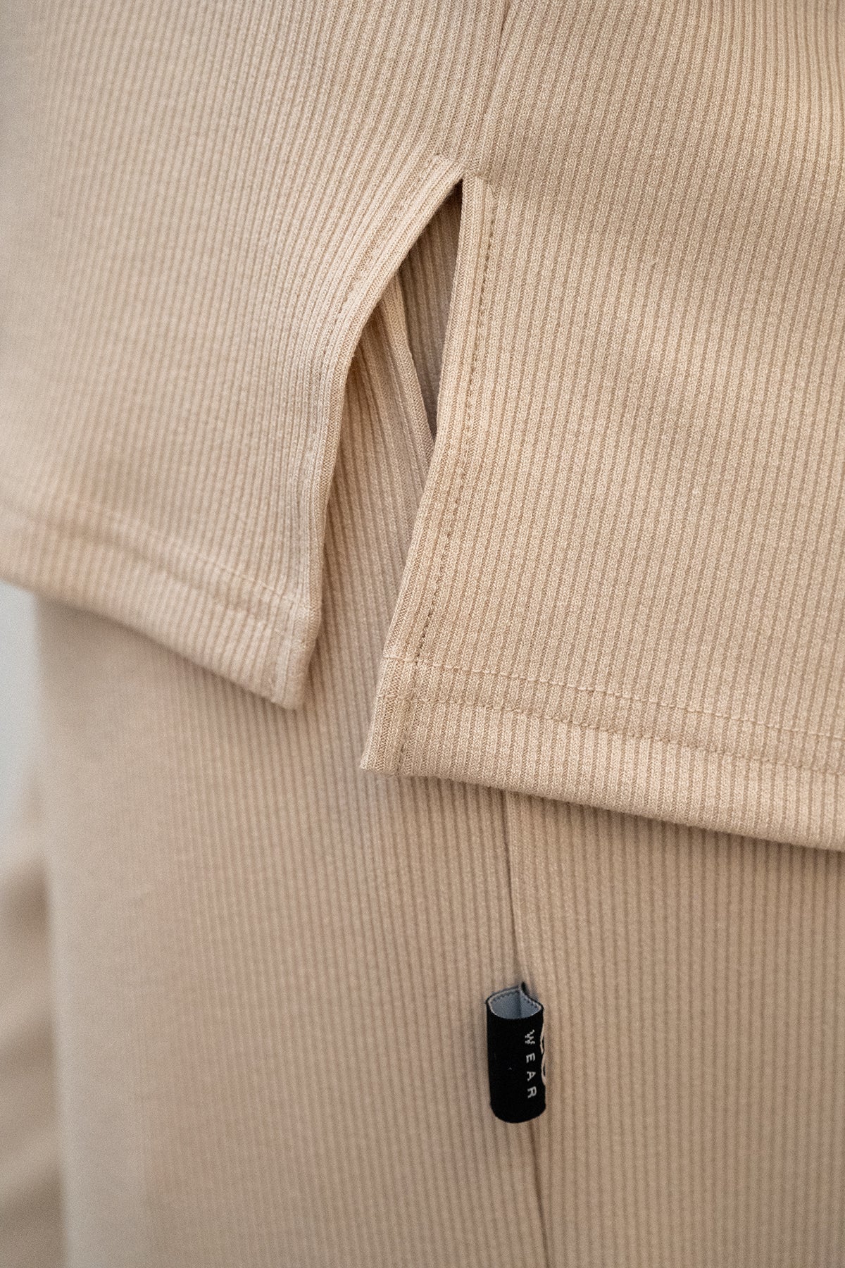 Soft Ribbed Lounge Set