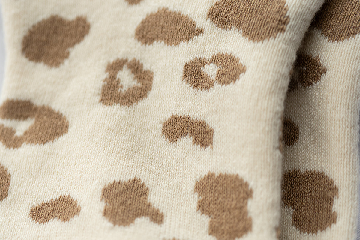 Leopard Lounge Socks