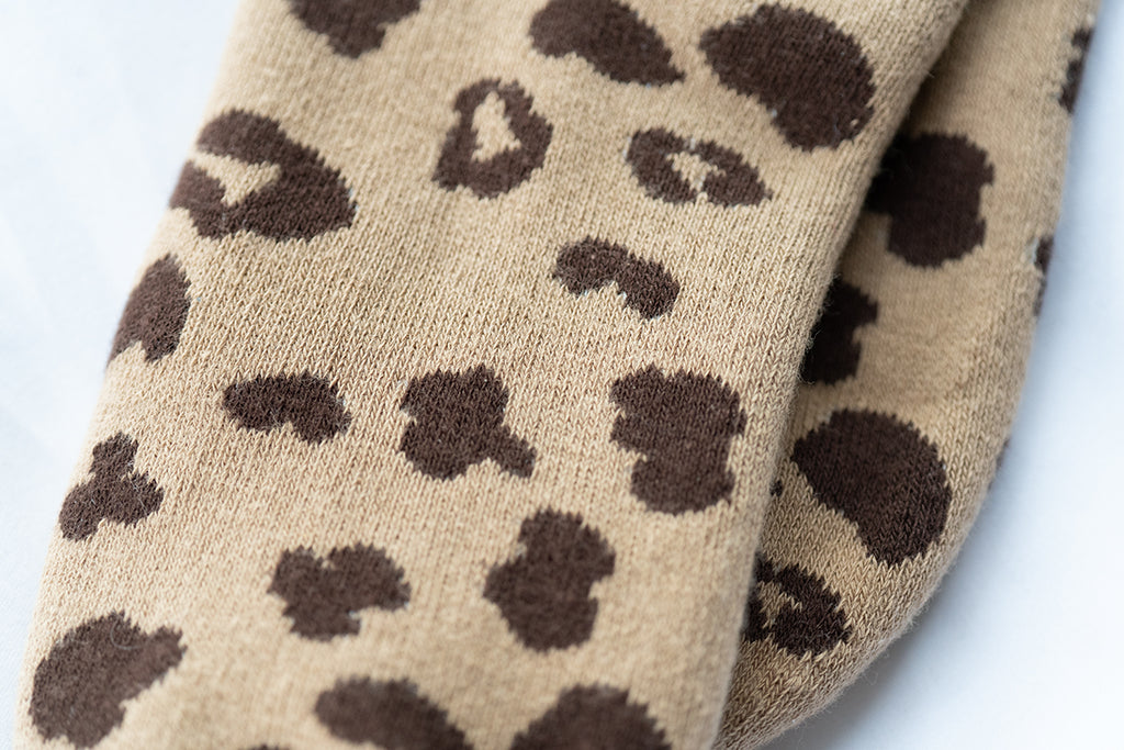Leopard Lounge Socks