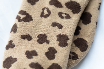 Leopard Lounge Socks