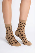 Leopard Lounge Socks